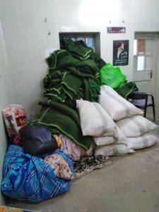 گزارش تصویری/برپایی موکب ساقی عطشان کربلا از شهر خمین برای کمک به سیل زدگان