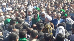 تشییع امدادگران شهرستان کارون