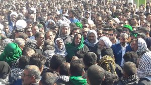 تشییع امدادگران شهرستان کارون