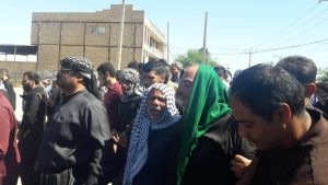 تشییع امدادگران شهرستان کارون