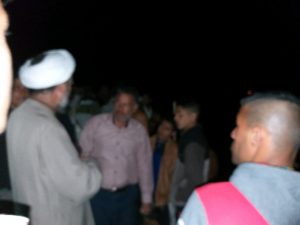 گزارش تصویری/بازدید شبانه امام جمعه کارون از مناطق سیل زده شهرستان