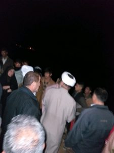 گزارش تصویری/بازدید شبانه امام جمعه کارون از مناطق سیل زده شهرستان