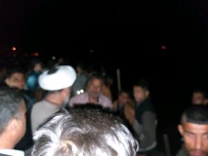 گزارش تصویری/بازدید شبانه امام جمعه کارون از مناطق سیل زده شهرستان