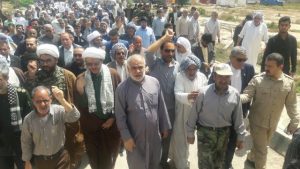 راهپیمایی مردم شهرستان کارون در محکومیت اقدام آمریکا علیه سپاه