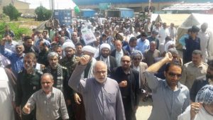 راهپیمایی مردم شهرستان کارون در محکومیت اقدام آمریکا علیه سپاه