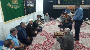 گزارش تصویری/بازدید امام جمعه کارون ازمواکب مستقردرشهرستان 1