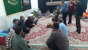 گزارش تصویری/بازدید امام جمعه کارون ازمواکب مستقردرشهرستان 1