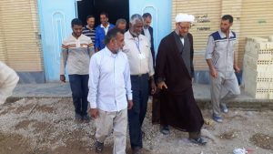 گزارش تصویری/بازدید امام جمعه کارون ازمواکب مستقردرشهرستان 2