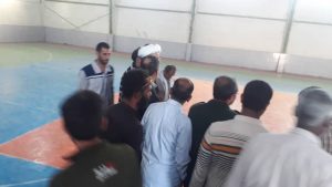 گزارش تصویری/بازدید امام جمعه کارون ازمواکب مستقردرشهرستان 2