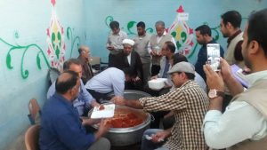 گزارش تصویری/بازدید امام جمعه کارون ازمواکب مستقردرشهرستان 3