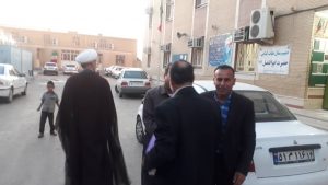 گزارش تصویری/بازدید امام جمعه کارون ازمواکب مستقردرشهرستان 3
