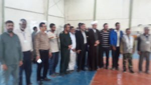 گزارش تصویری/بازدید امام جمعه کارون ازمواکب مستقردرشهرستان 3