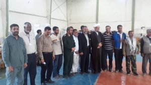 گزارش تصویری/بازدید امام جمعه کارون ازمواکب مستقردرشهرستان 3