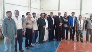 گزارش تصویری/بازدید امام جمعه کارون ازمواکب مستقردرشهرستان 3