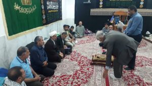 گزارش تصویری/بازدید امام جمعه کارون ازمواکب مستقردرشهرستان 1