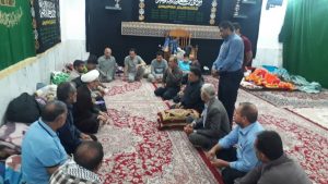 گزارش تصویری/بازدید امام جمعه کارون ازمواکب مستقردرشهرستان 1