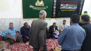 گزارش تصویری/بازدید امام جمعه کارون ازمواکب مستقردرشهرستان 1