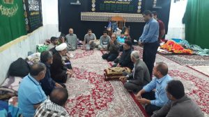 گزارش تصویری/بازدید امام جمعه کارون ازمواکب مستقردرشهرستان 1