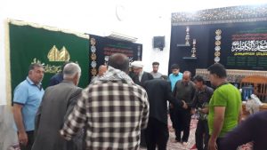 گزارش تصویری/بازدید امام جمعه کارون ازمواکب مستقردرشهرستان 1
