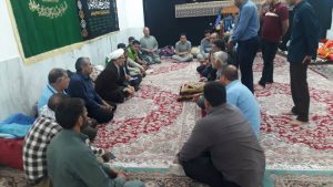 گزارش تصویری/بازدید امام جمعه کارون ازمواکب مستقردرشهرستان 1
