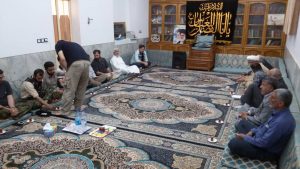 تقدیر امام جمعه کارون از موکب شهدای مدافعین حرم استان تهران