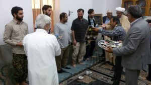 تقدیر امام جمعه کارون از موکب شهدای مدافعین حرم استان تهران