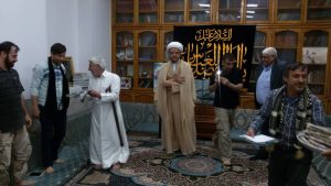 تقدیر امام جمعه کارون از موکب شهدای مدافعین حرم استان تهران
