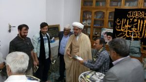 تقدیر امام جمعه کارون از موکب شهدای مدافعین حرم استان تهران