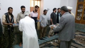 تقدیر امام جمعه کارون از موکب شهدای مدافعین حرم استان تهران