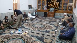 تقدیر امام جمعه کارون از موکب شهدای مدافعین حرم استان تهران