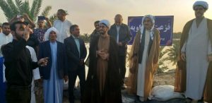 مراسم نماد مقاومت در مقابل سيل (فزعت القزاویه)در روستاي غزاويه بزرگ برگزار شد