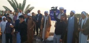 مراسم نماد مقاومت در مقابل سيل (فزعت القزاویه)در روستاي غزاويه بزرگ برگزار شد