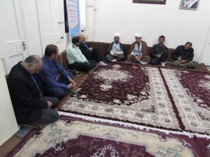 نشست مسئولین و خیرین مدرسه ساز با امام جمعه کارون