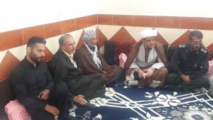 دیدار با خانواده شهدای خدمت شهرستان کارون