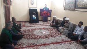 دیدار با خانواده شهدای خدمت شهرستان کارون
