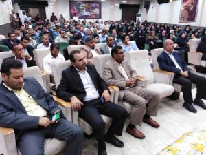 گزارش تصویری/تجلیل از بازنشستگان ومعلمان شهرستان کارون