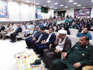 گزارش تصویری/تجلیل از بازنشستگان ومعلمان شهرستان کارون