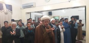 دیدار مداحان با امام جمعه کارون
