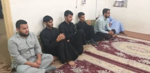 دیدار مداحان با امام جمعه کارون