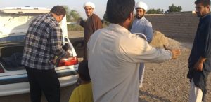 گزارش تصویری/بازدید امام جمعه کارون از سیلزدگان شهرستان