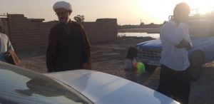 گزارش تصویری/بازدید امام جمعه کارون از سیلزدگان شهرستان