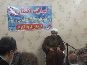 گزارش تصویری/ ضیافت افطاری گروهان قدس و مکه گردان کربلا اهواز