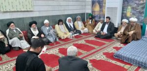 گزارش تصویری/مراسم تجلیل از 40سال خدمات آیت الله جزایری