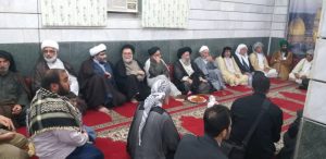 گزارش تصویری/مراسم تجلیل از 40سال خدمات آیت الله جزایری