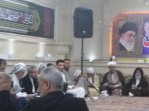 حضور امام جمعه کارون درمراسم افطاری ماه مبارک رمضان