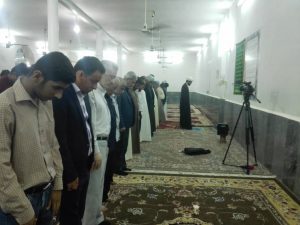مراسم افطاری به مستمندان جنگیه