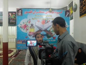 مراسم افطاری به مستمندان جنگیه