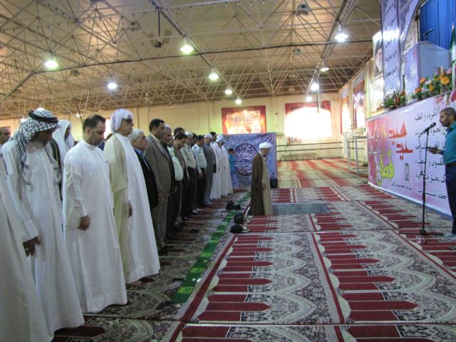 گزارش تصویر/نماز عید سعید فطر در شهرستان کارون