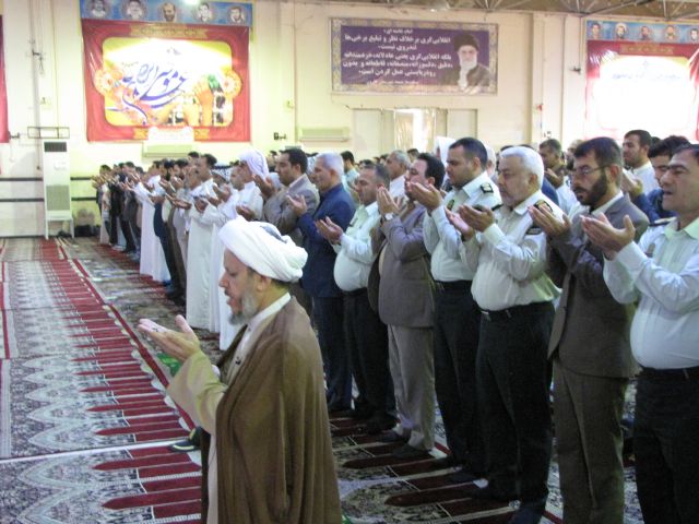 گزارش تصویر/نماز عید سعید فطر در شهرستان کارون