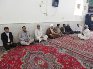 گزارش تصویری/دیدار امام جمعه کارون باخانواده شهدای خدمت بمناسبت عید فطر